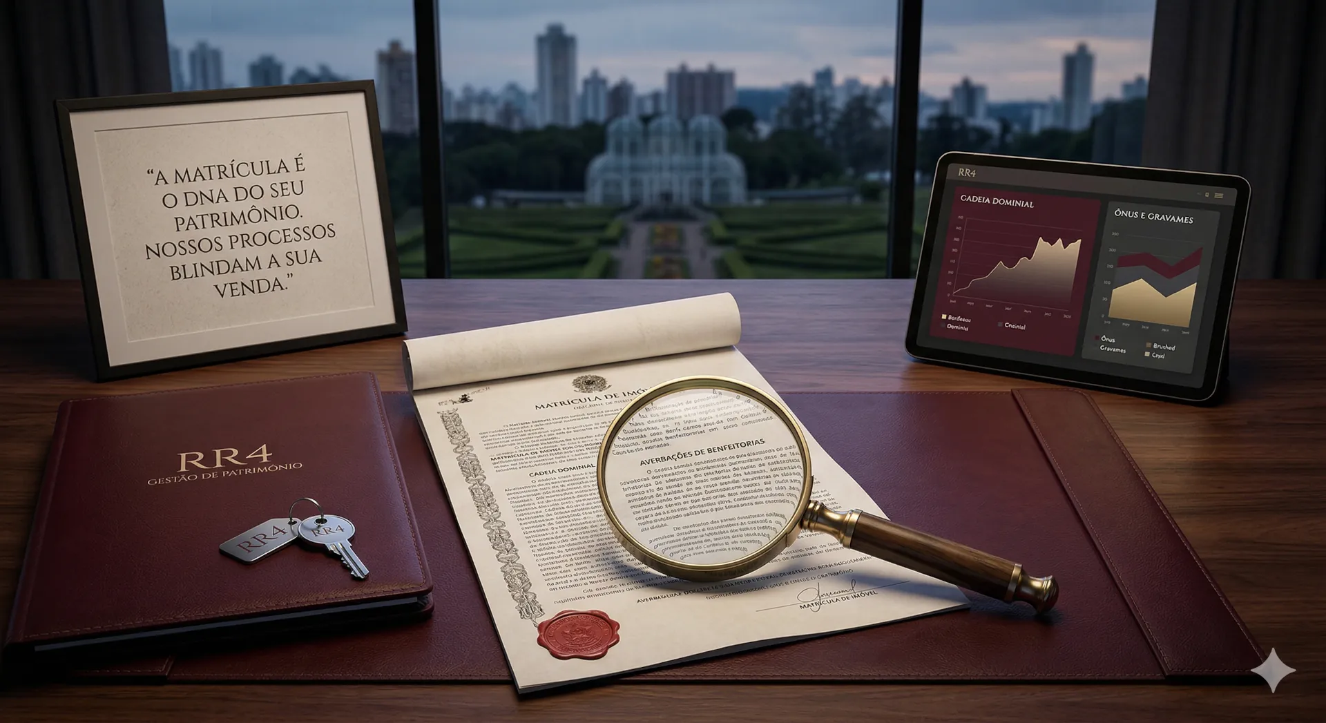 RR4 Imóveis - Auditoria de Matrícula e Registro